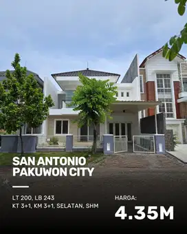 Rumah San Antonio Pakuwon City MINIMALIS SIAP HUNI FURNISH