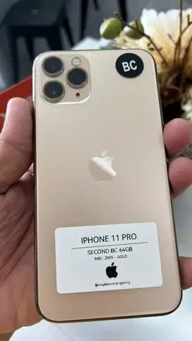 iPhone 11 Pro 64gb - Second Beacukai Fullset mulus no minus.