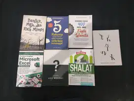 Paket 7 buku self improvement