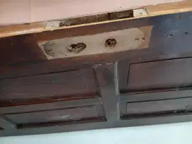daun pintu jati 60 x 2m  bekas pakai no minus .