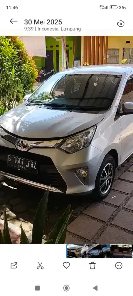 Toyota calya G 2016 manual