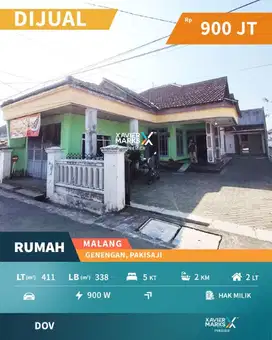 e034 Rumah Terawat dan Luas di Genengan, Pakisaji, Kab.Malang