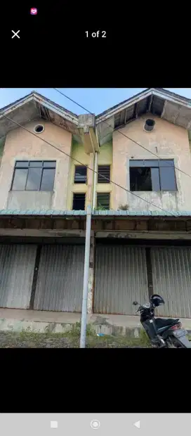 dijual cepat 1 unit ruko daerah lobam bestari tanjung uban