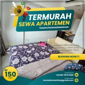 Sewa Apartemen Kalibata City Harian/Transit Termurah Jakarta Selatan