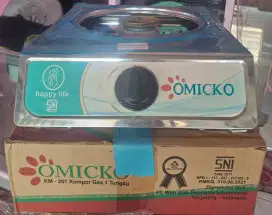 Jual kompor gas tungku 1 mrek OMICKO