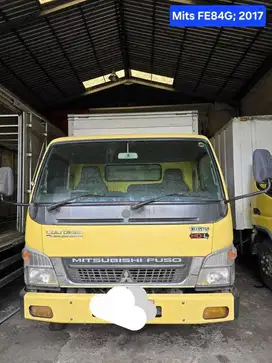 Truk Mitsubishi Canter 6roda 136PS HDL Long chasis. Box 2017