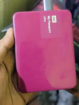 Harddisk Eksternal WD My Passport Ultra 1TB - Pink