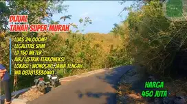 Murah, Dijual Tanah Luas 24000 m² Harga 450 juta