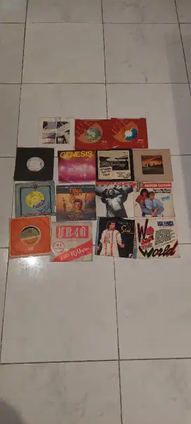 Vinyl 7 lagu oldies barat