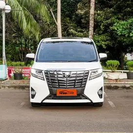 TOYOTA ALPHARD 2.5 G (Pilot Seat) AT 2017 White On Beige