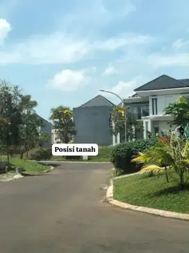 Dijual kavling hook di citra gran cibubur cluster baru