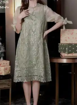 Dress bordir/kebaya modern