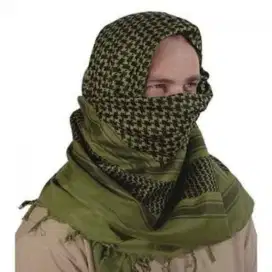 Sorban surban army tactical shemagh fma taktis hijau merah coklat hitm