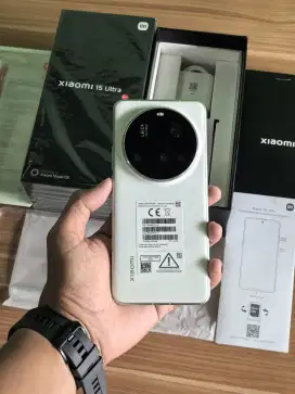 Xiaomi 15 Ultra 16/512GB White Resmi Fullset Ori Mulus Like New Nomin