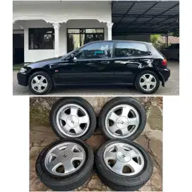 Velg ori civic genio th93 brikut ban cck grand civic ferio starlet dll