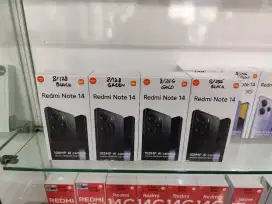 REDMI NOTE 14 4G NEW,GARANSI RESMI 15 BULAN,BISA COD