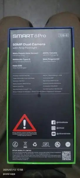 Hp Infiniti smart 8 pro ( 8/128 )
