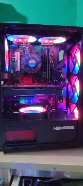 Cpu komputer gaming n design core i7 ram 32gb ssd 500gb hdd 1tb cod