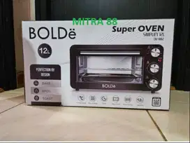BOLDe Super Oven Simplify 12L - HITAM