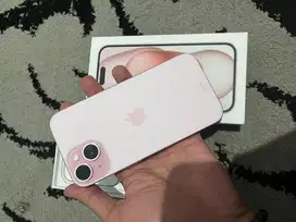 Iphone 15 128 iBox pink likenew garansi panjang