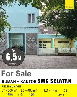 DIJUAL RUMAH DAN KANTOR DI SEMARANG SELATAN A4218