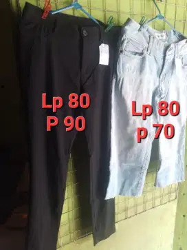PAKET 3PCS CELANA CEWEK JEANS BRAND IMPORT SECOND