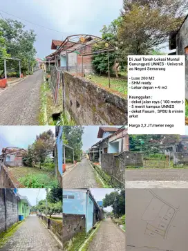 Tanah muntal, gunungpati unnes semarang