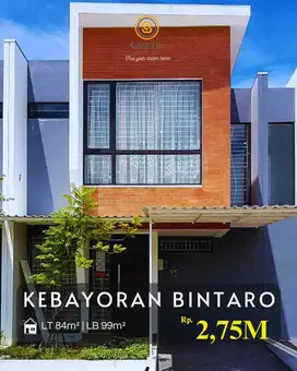 Dijual Rumah Area Premium Kebayoran Residence Bintaro Jaya Sektor 7