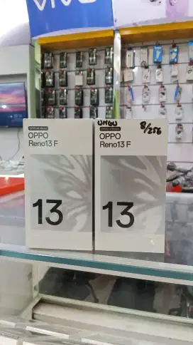 Oppo reno 13f Ready bisa cod gratis ongkir