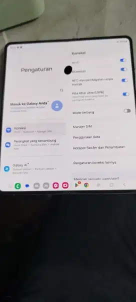 Samsung Z Fold 5 12/256 5G indo sein (minus tompel manis BS tkr tmabh)