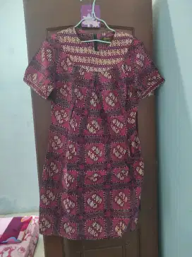 dress batik selutut