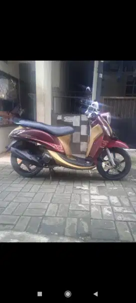 Yamaha Fino injeksi th 2014 original ss lengkap