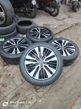 Jual vleg oem alphard R18 pcd 5x114.3 lbar 7.5 et 45 kond mulus 4pcs