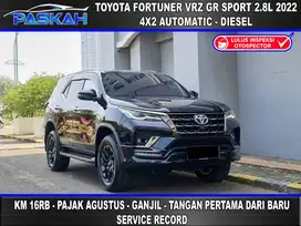 Km=16rb Bunga=4,7% GANJIL TOYOTA FORTUNER 2.8 VRZ GR SPORT 2022 PASKAH