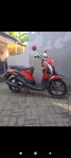 Yamaha Fino karbu th 2012 original ss lengkap