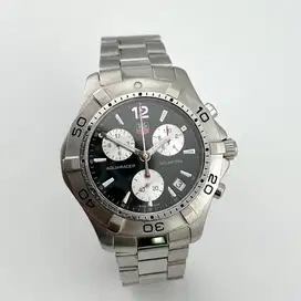 TAG Heuer Aquaracer Chronograph Black Dial. CAF1110
