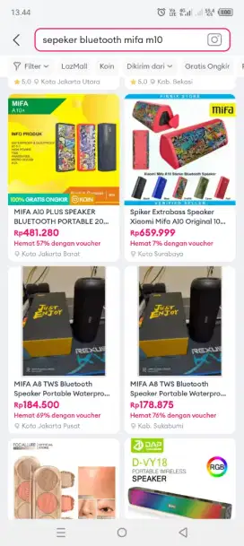 SEPEKER BLUETOOTH MIFA. A10