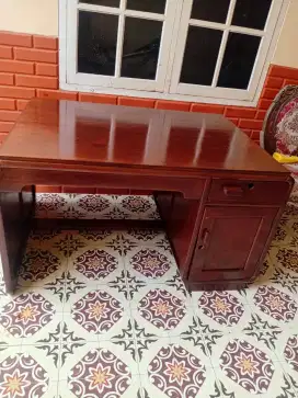 Meja Kerja Meja Tulis Jati Kuno Artdeco Th 60