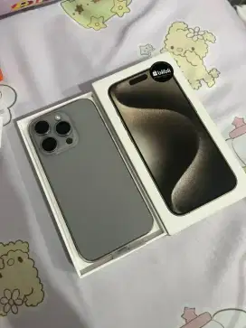 iPhone 15pro iBox 128gb garansi on bh 89 mulus no minus