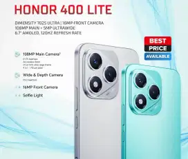 Honor 400 Lite 5G PROMO Menarik Banget
