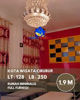 Rumah Modern Minimalis - Furnished di Kota wisata cibubur , Harga Nego