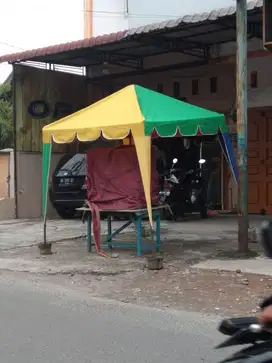 Tenda kafe dan tenda payung (bs antr skitr medan)
