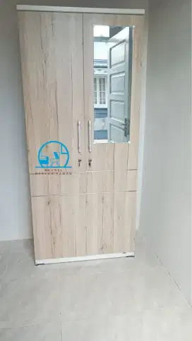 Ready Lemari Pakaian 2 Pintu Minimalis