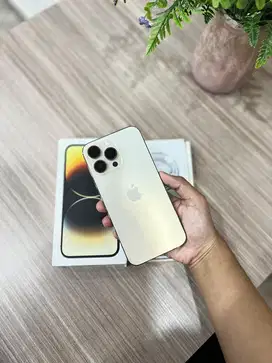 iPhone 14 promax 128 gold ex ibox