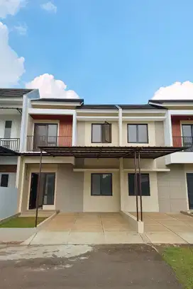 Rumah 2 Lantai Siap Huni Tanpa DP Dalam Cluster Di Bakti Jaya Setu