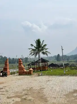 Jual tanah kavling dengan view penggunungan