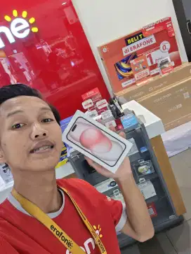 Kredit cukup bawa KTP, iPhone 15 plus 128GB