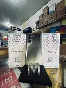 TECNO CAMON 40 RAM 8+8/256 GB GARANSI RESMI