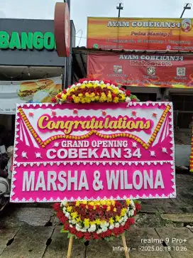 Karangan Bunga Papan