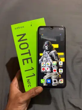 INFINIX Note 11 NFC Ram 6/128GB Fungsi Normal siap pakai Lok. PAMULANG